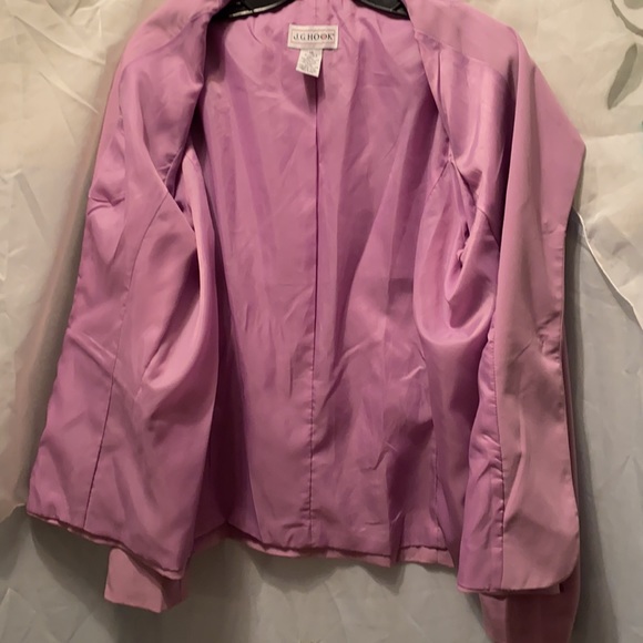 J. G. HOOK LILAC POLY/RAYON SUIT BLAZER SZ 14 - Picture 12 of 12